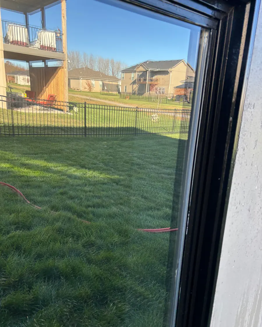 The same window clear after cleaning