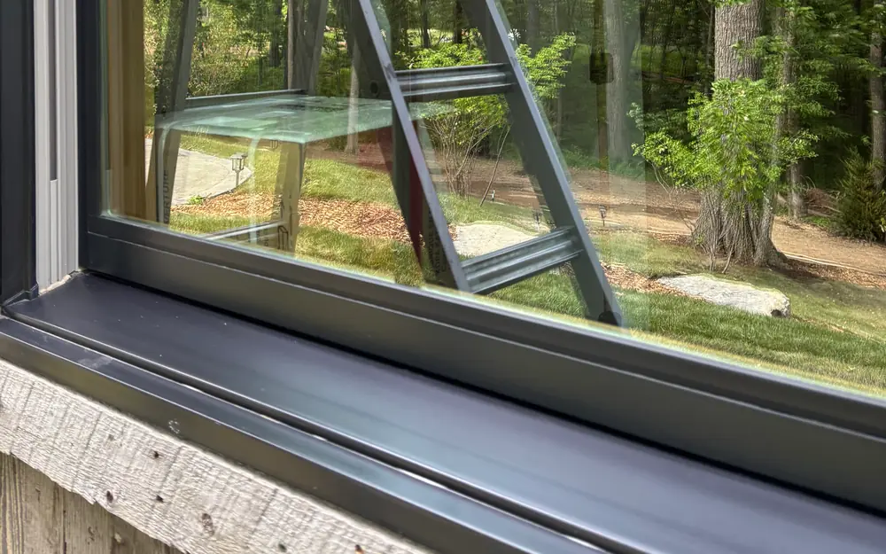 Clean window frame and sill after an Elite cleaning